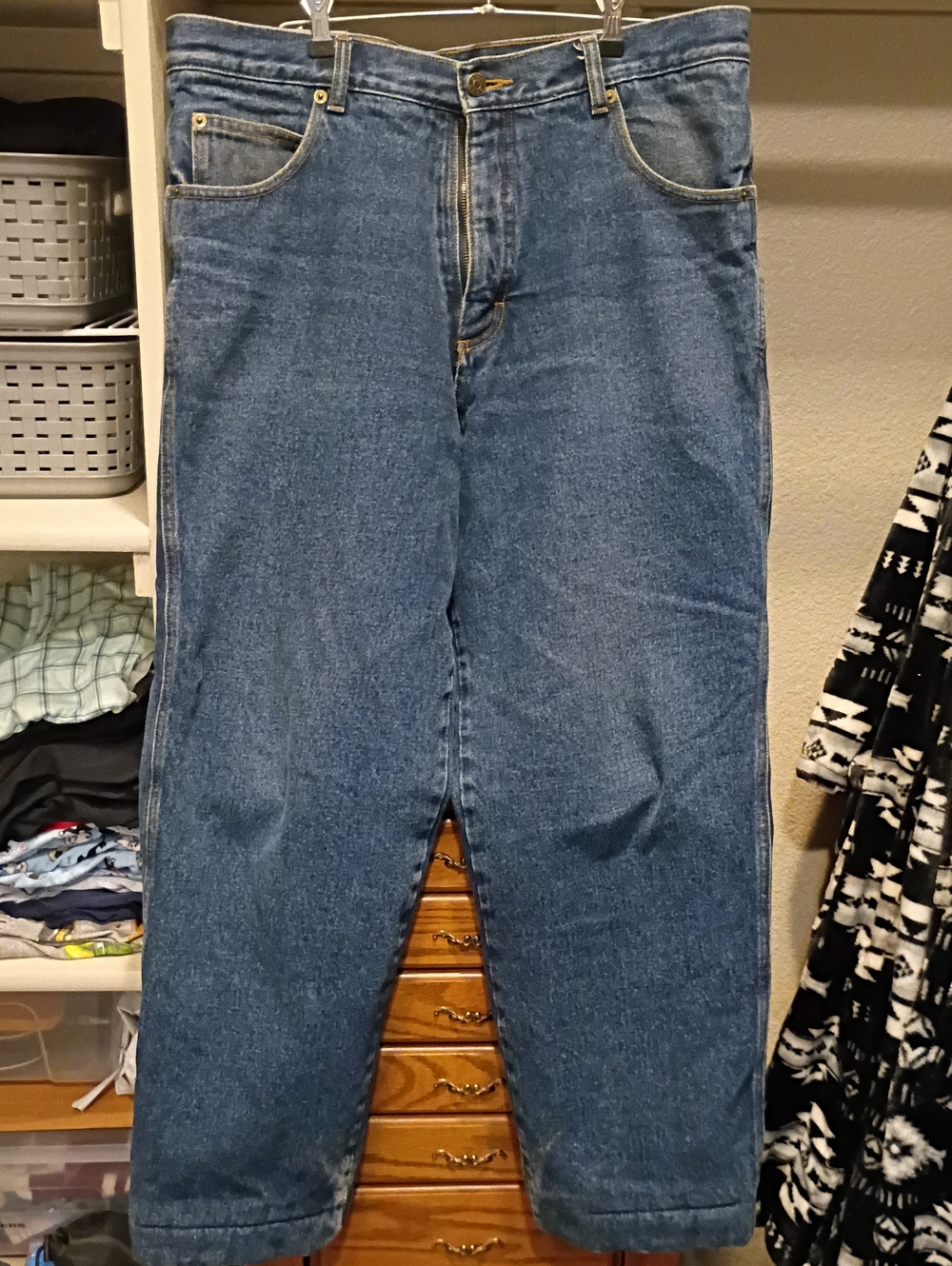 Insulated Men's Denim Jeans